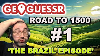 The Brazil Episode  Road to 1500 1 GeoGuessr Duels [upl. by Naugan802]