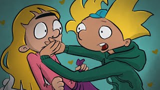 Hiding Arnold P1  Helga x Arnold Comic Dub [upl. by Imaon]