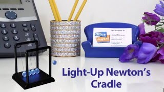 LightUp Newtons Cradle [upl. by Ekenna]