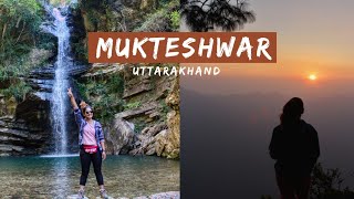 Most Incredible Sunset In Mukteshwar  Bhalu Gaad Waterfall  Kumaon Uttarakhand  Travel Vlog [upl. by Ingold]