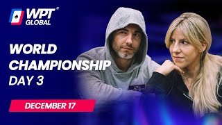 40000000 WPT World Championship  Day 3 with Kristen Foxen and Chance Kornuth [upl. by Aisan]