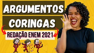 ARGUMENTOS CORINGAS PARA REDAÇÃO ENEM I Parte 2 [upl. by Remy445]