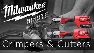 18v Force Logic Cutter and Crimper  Milwaukee Minutes [upl. by Carolynne850]