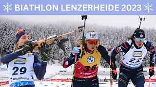 Biathlon Sprint Lenzerheide Starkes Comeback von Preuß [upl. by Mary]