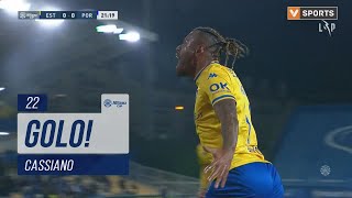 Golo Cassiano Estoril 10 FC Porto Taça da Liga 2324  Fase 3  Jornada 2 [upl. by Goeselt]