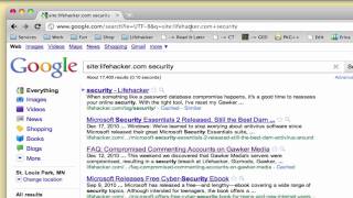 How to Search Lifehackercom with Google [upl. by Boak]