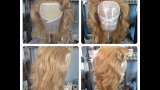 Tutorial  Adding Hair To Lace Front Wigs [upl. by Sahcnip]