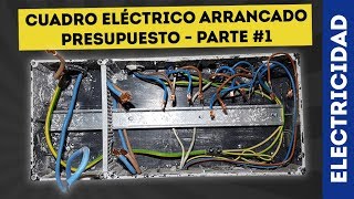 😱 CUADRO ELÉCTRICO ARRANCADO PRESUPUESTO RÁPIDO [upl. by Atina217]