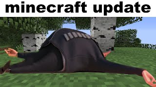 Gru Sees Minecraft Update [upl. by Binnie]