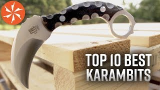 Top 10 Best Karambits Available at KnifeCentercom [upl. by Konopka]