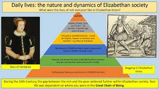 01 Elizabethans 15801603 GCSE History OCR B Elizabethans 15801603  Topic 1 Daily Lives [upl. by Ilojna]