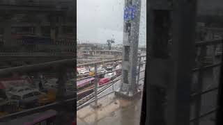 Kathipara flyover traffic…chennai alandur tamilnadu monsoon metro youtubeshorts trafficsong [upl. by Naoj]