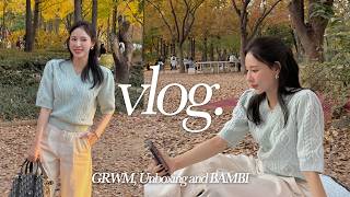 SUB 11월 vlog l 겨울 쇼핑 언박싱 해요💕  청담샵 피부 광 내는 베이스 GRWM🍯  가을 피크닉 막차🍁  7개월 봉사 수료💪  내가 쓴 첫번째 책📚 [upl. by Herc320]