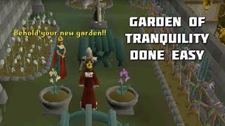 OSRS Garden Of Tranquility Quest Guide  Quest Guides Done Easy  Framed [upl. by Odille846]