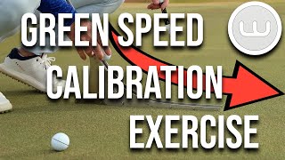 How To Calibrate Green Speeds Like The PROS [upl. by Eirlav]