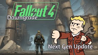 Fallout 4 downgrade  Downgrade and go back Play your MODs and old Saves [upl. by Willumsen967]