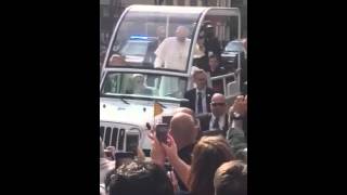 Pope Francis kisses baby Gianna Grace [upl. by Onra]