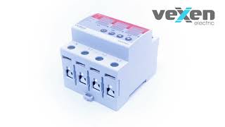 VAP3N63 digital overvoltage and overcurrent protection relay 3LN 63A AC230V [upl. by Alic800]