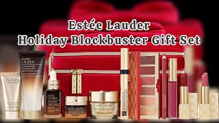 Experience the Magic of Unboxing Estee Lauder Blockbuster Holiday Gift Set 2024 [upl. by Morentz360]