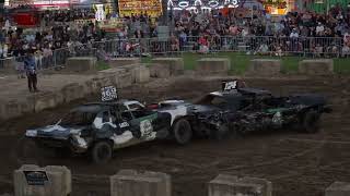 Aylmer Demolition Derby 2024 Old School V8 [upl. by Nat]