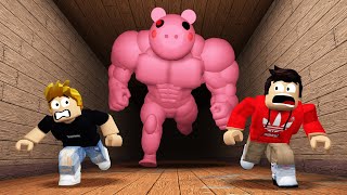 I became BUFF PIGGY in Roblox [upl. by Stevena]