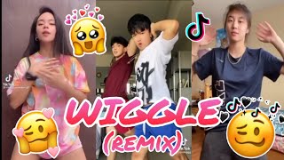 Wiggle Remix Dance Challenge  Tiktok Compilation [upl. by Odlaumor]