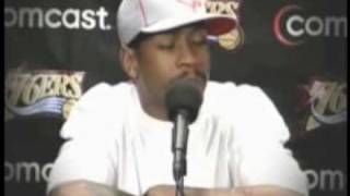 Allen Iverson SINGS About Practice [upl. by Anikes781]