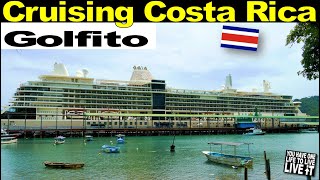 SHIP LIFE Exploring Smaller Costa Rica  Town of Golfito  Cruise Ship Adventures [upl. by Liu797]