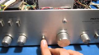 audio amplifier Rotel RA 214 [upl. by Donalt]