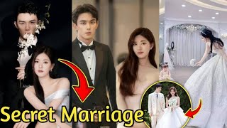 Zhao Lusi and Wu Lei private intimate wedding Goes Viral Finally Get Married [upl. by Aes]