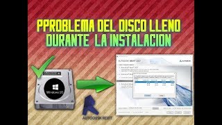 Como Instalar Revit 2014 202 l Solución al Disco Lleno [upl. by Noreh]