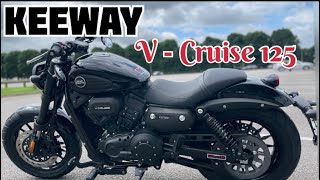 Keeway vcruise 125 review This is the 125cc motorcycle you should buy [upl. by Mickey65]