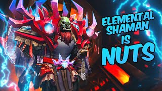 Elemental Shaman PvP is Nuts TWW PrePatch [upl. by Eidac]