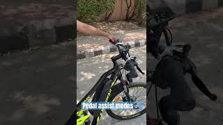 Pedal Assist Modes in Electric cycle  EMotorad EMX Plus  Emotorad electric cycle ytshorts ev yt [upl. by Stieglitz645]