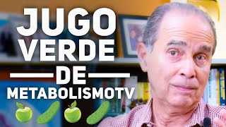 Jugo verde de MetabolismoTV 🥒🥬🍏 en VIVO con Frank Suárez [upl. by Justin]