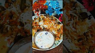 Veg biryani recipe food vairalshort [upl. by Ettenwad]