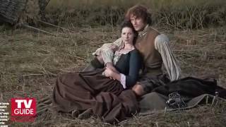 Outlanders Caitriona Balfe and Sam Heughan Cover Shoot TV Guide Magazine [upl. by Ahsiryt]