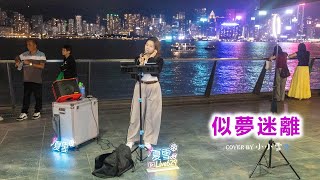 💜似夢迷離💜「是甜是苦愛情似夢迷離」林子祥 cover by 小小雪❄️‪‪‪‪‪live629 Busking TST East on 2024112 [upl. by Hausmann]