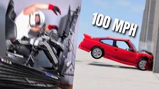 10000 Motion Rig VS BeamNG [upl. by Idoux130]