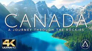 CANADA  ALBERTA IN 4K DRONE FOOTAGE ULTRA HD  Rocky Mountains UHD [upl. by Daile]