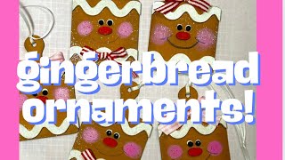 CRAFT FAIR SERIES 2024 GINGERBREAD ORNAMENTS [upl. by Fraser]