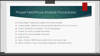 NEoWave Intro Advanced Elliott Wave Analysis amp Trading with Glenn Neely [upl. by Oidiple]