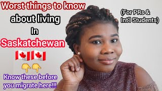 SEVEN CONS OF LIVING IN SASKATCHEWAN CANADA🇨🇦 Pt 2 [upl. by Ehcropal]