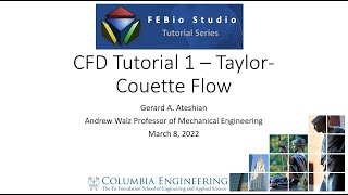 CFD Tutorial TaylorCouette flow [upl. by Anytsyrk]