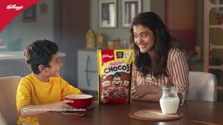 Kellogg’s Multigrain Chocos  Multigrain Energy More Chocolatey  English 30 sec [upl. by Eat]