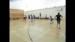 Hartlepool Volleyball Club Div 2 at home against Haughton 6th March 2014 [upl. by Tracy]