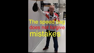 The speed bag does not forgive mistakes [upl. by Nosyerg]