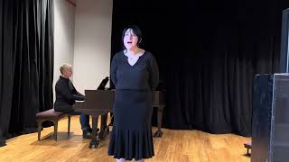 Layne Polen singing Shenandoah arrangement by Jay Althouse [upl. by Arvell]