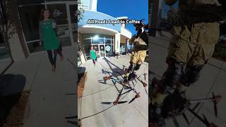 Flying To Coffee On Drone Vehicle for Humans SkySurfer Aircraft Ultralight Flying Hoverboard Machine [upl. by Niaz]