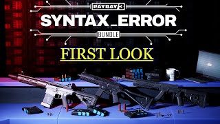 PAYDAY3 NEW PAID DLC SYNTAX ERROR SHOWCASESCRAMBLER SKILL LINE payday3 payday3gamesyntaxerror [upl. by Hayikaz371]